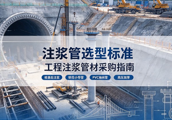 茄子河注浆管选型标准